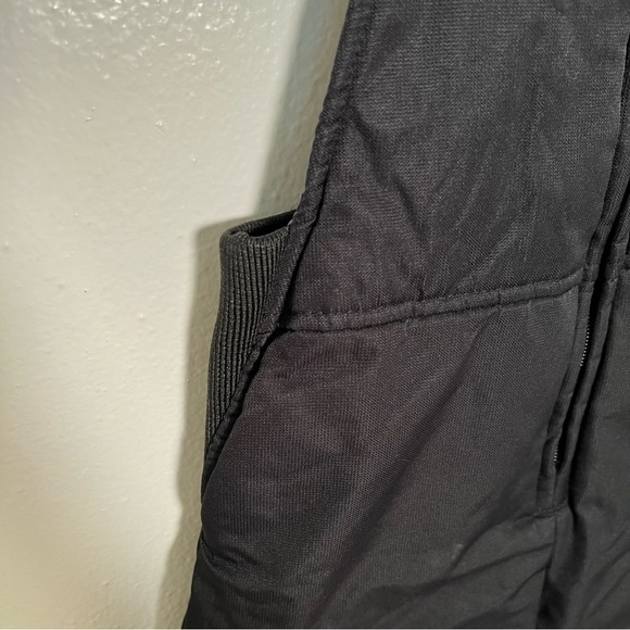 Arctix Chest High Snow Bib Overalls Black - Picture 10 of 16